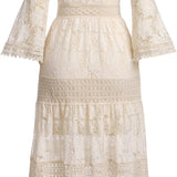 Anja | Zartes Boho-Spitzenkleid