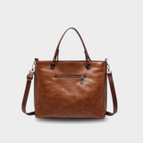 Vegane Handtasche Damen – Mittelgroße Schultertasche mit Henkeln