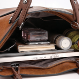 Vegane Handtasche Damen – Mittelgroße Schultertasche mit Henkeln