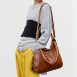 Vegane Handtasche Damen – Große Schultertasche Alltag & Büro