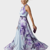 Michaela | Maxikleid mit Blumenmuster