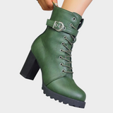 Regine | Stiefelette mit ausgestelltem Absatz