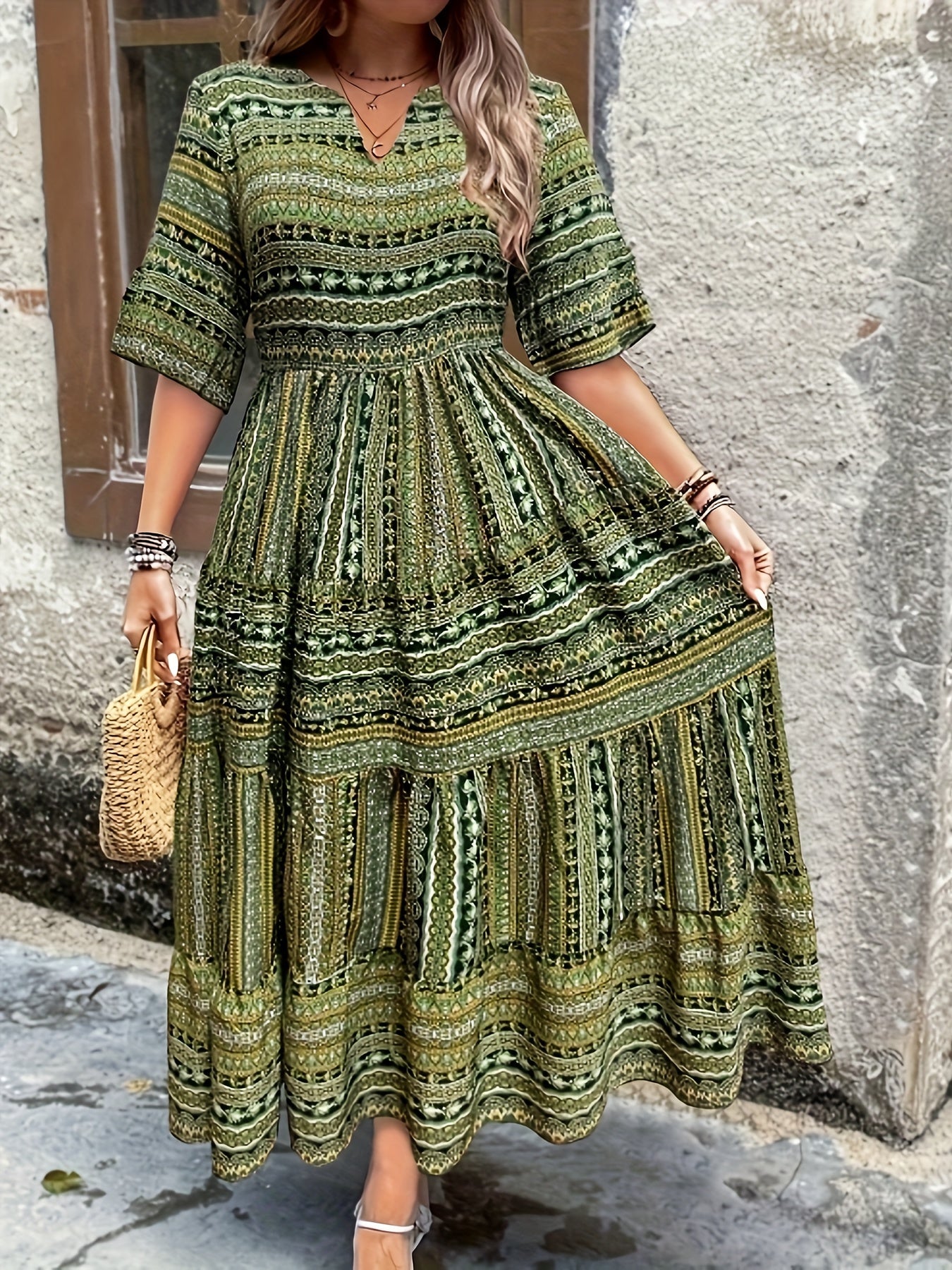 Joraine - Fließendes Ethno-Kleid
