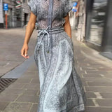 Marion | Zweiteiler mit Boho-Druck