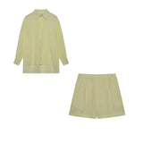 Jutta | Leichtes Set aus Hemd und Shorts