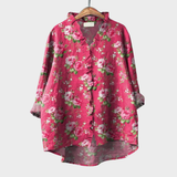 Judith | Sommerbluse mit zartem Muster