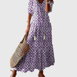 Marlene | Vintage Boho-Maxikleid