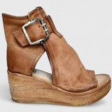 Helene | Klassische Wedge-Sandalen