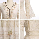 Anja | Zartes Boho-Spitzenkleid