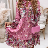 Elke | Boho-Kleid mit Druck