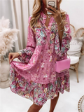 Eira - Bedrucktes Boho-Kleid