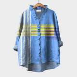 Tanja | Sommerbluse mit Kunstdruck