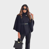 Selviora – Elegante Jacke mit Schmetterlingsärmeln und Gürtel
