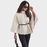 Selviora – Elegante Jacke mit Schmetterlingsärmeln und Gürtel