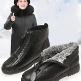 Traute | Rutschfeste Stiefelette in Rot