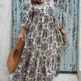 Nicole | Boho-Mosaik-Kleid