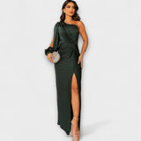 Simone | Elegantes Kleid mit feiner Struktur
