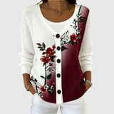 Silke | Strickjacke mit Knopfleiste