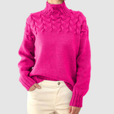 Štěpánka – Warmer Pullover mit Rollkragen