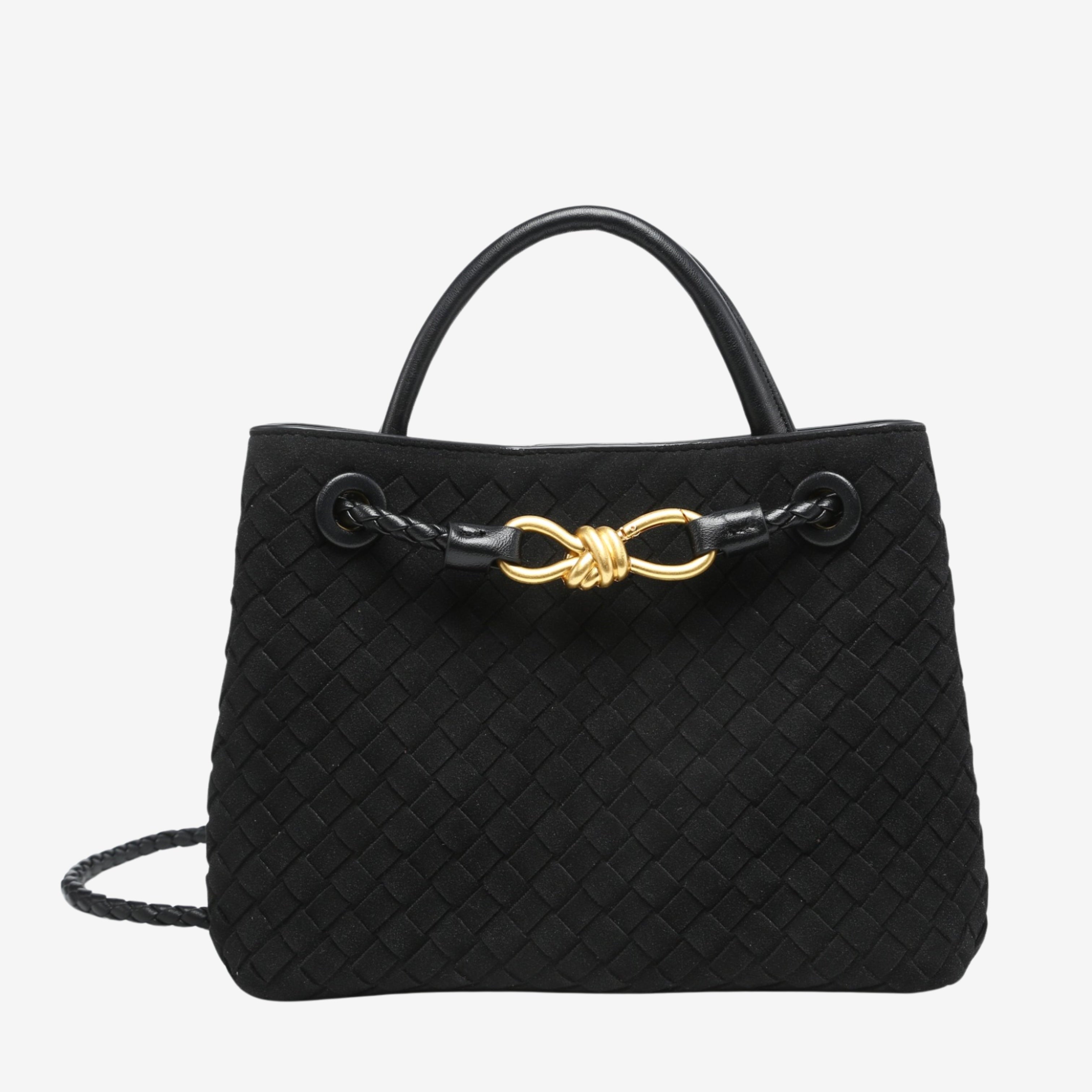 Elegante Vegane Lederhandtasche – Alltagstasche mit Verstellbarem Riemen & Großem Stauraum