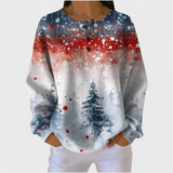 Alix – Weihnachtspullover mit Tannenbaum-Muster