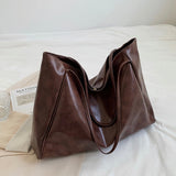 Patricia | Glänzende Lederhandtasche