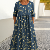 Heike | Entspanntes Midi-Kleid