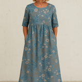 Heike | Entspanntes Midi-Kleid