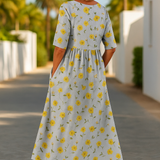 Heike | Entspanntes Midi-Kleid
