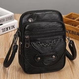 Laura | Strukturierte Lederhandtasche