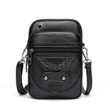 Laura | Strukturierte Lederhandtasche