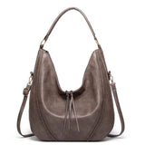 Michelle | Lässige Lederhandtasche