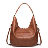 Michelle | Lässige Lederhandtasche