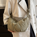 Handtasche Damen – Gesteppte Tasche – Nylon Crossbody
