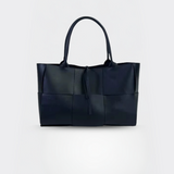 Handtasche Damen – Echt Leder Tasche – Geflochten Design