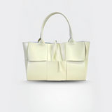 Handtasche Damen – Echt Leder Tasche – Geflochten Design