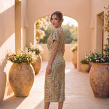 Insa | Elegantes Kleid aus fließendem Stoff