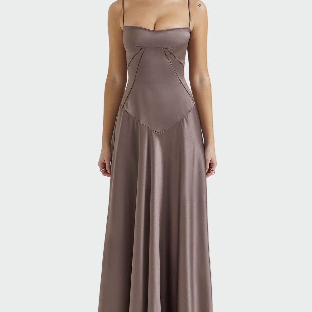 Petra | Satin-Damenkleid