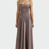 Petra | Satin-Damenkleid
