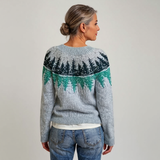 Wiktoria - Vintage Sweter Wełniany