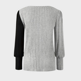 Kaia - Eleganter Strickpullover mit Knöpfen
