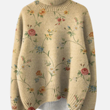 Clara – Jersey de Cuello Alto Artístico