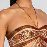 Jutta | Maxikleid mit Paisley-Muster