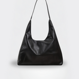 Große Damen Handtasche – Vegane Ledertasche mit Reißverschluss