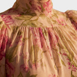 Rita | Chiffonkleid mit Blumendruck