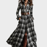 Evelyn - Klassisches Elegantes Hemdkleid
