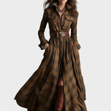 Evelyn - Klassisches Elegantes Hemdkleid