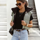 Kayla | Kurzer Bodywarmer, beidseitig tragbar