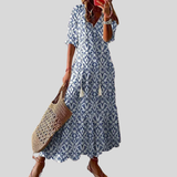 Sabine | Kaschierendes Boho-Kleid
