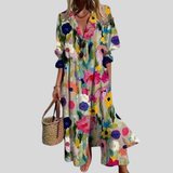 Renate | Elegantes Maxikleid im Boho-Stil